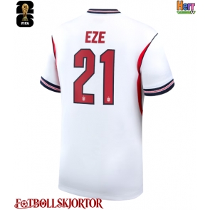 England Eberechi Eze #21 Hemmatröja VM 2026 Kortärmad